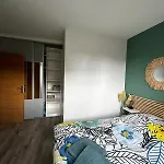 Art De Recevoir - Douce Escapade A 8 - Lumineux Avec Terrasse & Climatisation Διαμέρισμα Λυών