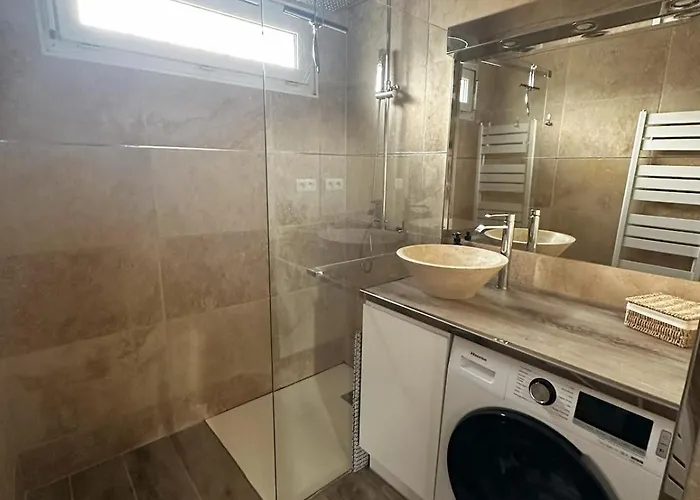Apartamento Art De Recevoir - Douce Escapade à 8 - Lumineux Avec Terrasse&climatisation